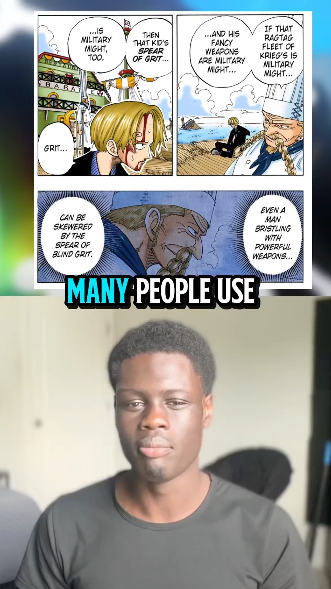 Did Zeff Foreshadow Sanji's Conquerors Haki #onepiece1189 - YouTube