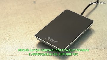 Come utilizzare il Lettore Smart Card NFC ADJ