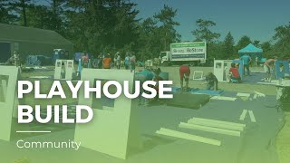 Maumee Valley Habitat For Humanity holds scaled-down playhouse build