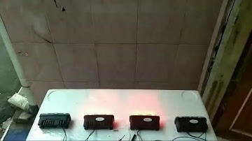 LAMPU STROBO CUSTOME 4 CHANNEL 12 MODE