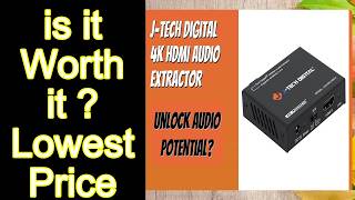 REVIEW J-Tech Digital 4K HDMI Audio Extractor Features - Important Information