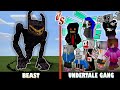 Beast Bendy vs. Undertale Gang | Minecraft (NEW MEMBERS!)