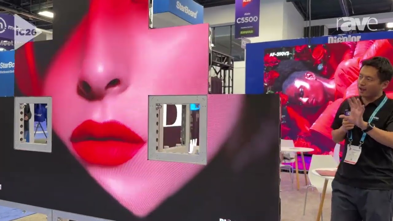 InfoComm 2026: Dicolor Showcases UE-191 LED Display
