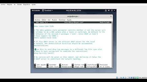 Instalacion servidor DHCP en Debian 10