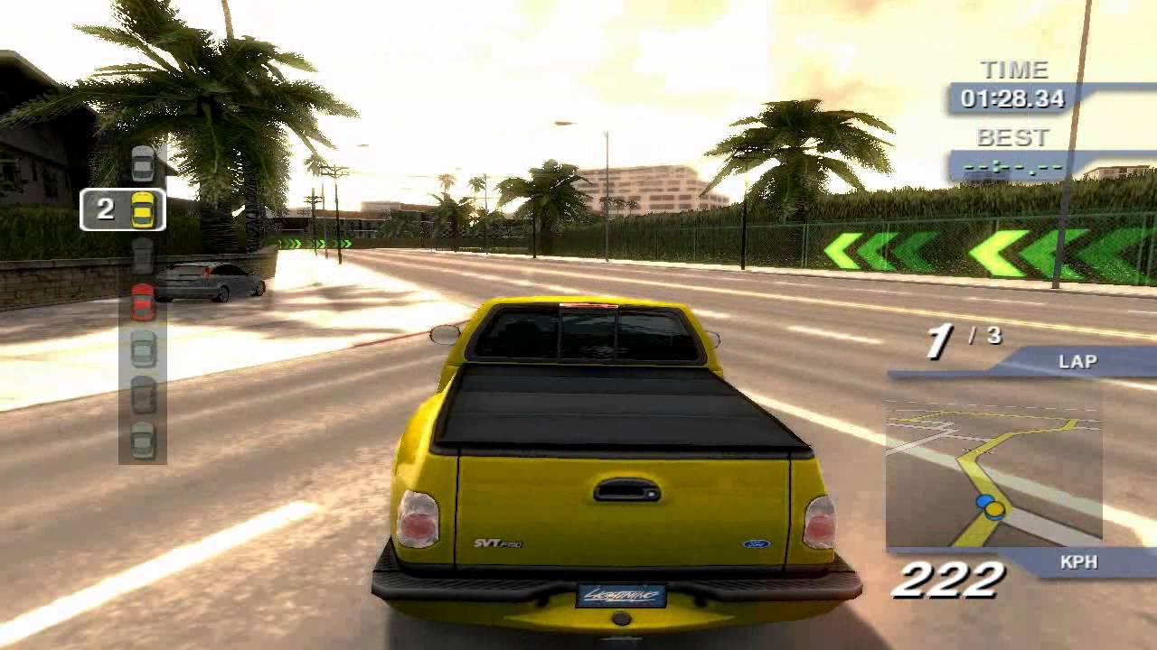 Ford Street Racing for pc with my car : Ford F-150 SVT (race 6)