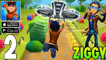 MetroLand - Endless Runner -  New Characters Ziggy - Gameplay Walkthrough Part 2 (Android, iOS)