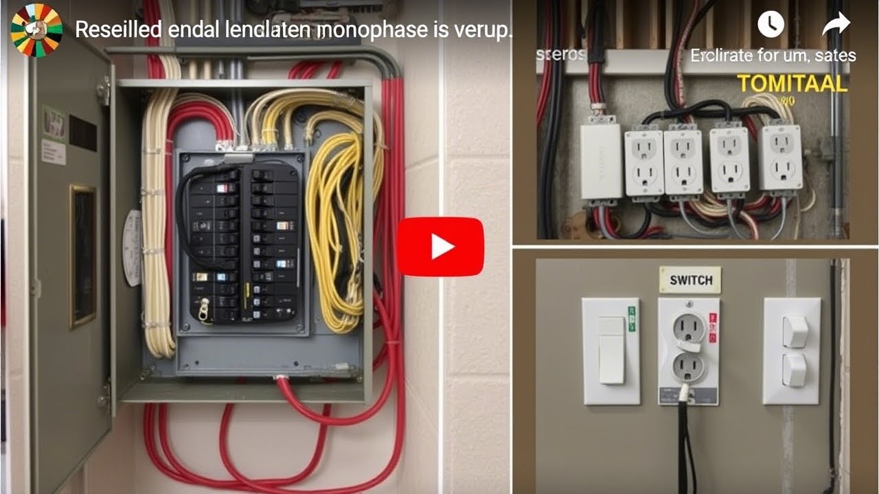 Residential Single-Phase Electrical Installation/Instalação Elétrica Monofásica Residencial