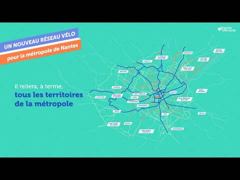 Un nouveau réseau vélo pour la métropole de Nantes
