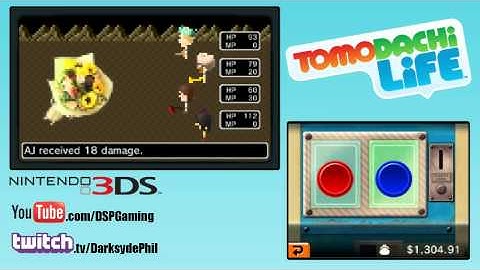 Nintendo 3DS Capture/Stream Test: Tomodachi Life pt1 - 1st Visit in a Week