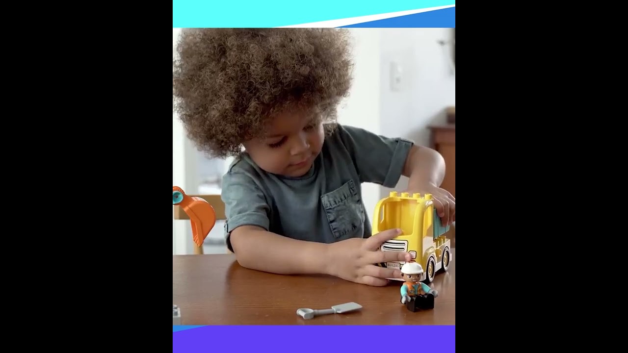 LEGO Duplo Грузовик и гусеничный экскаватор 10931