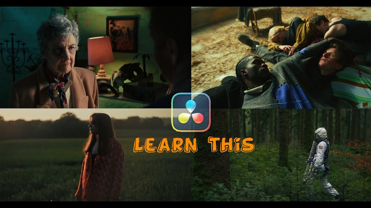 How to Colour Grade in Davinci Resolve - Split tones, density and Contrast & more -Free Arri Footage
