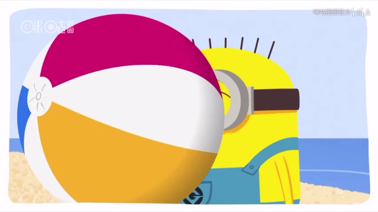 ミニオンズ ビデオ Minions video《Beach volleyball》 YouTube
