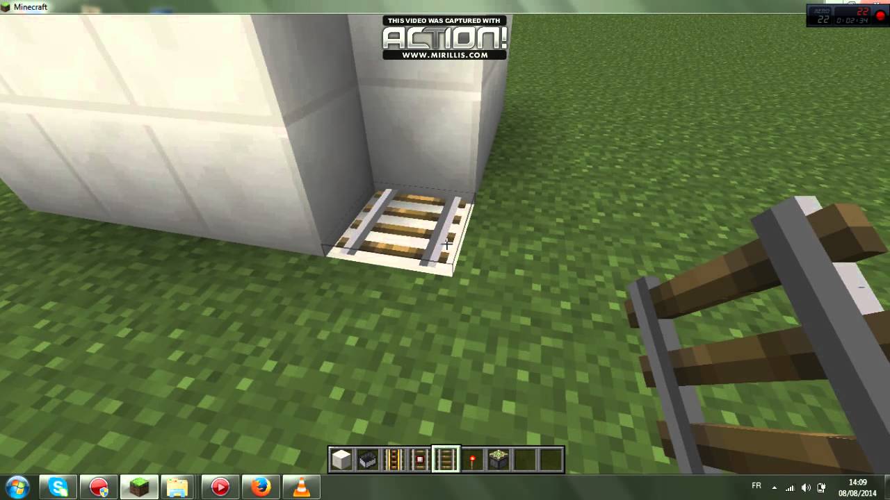 Minecraft : tutos : comment faire des passage secret. - YouTube