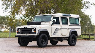 For Sale 1989 Land Rover 110 2.5 12J LHD White - USA Eligible