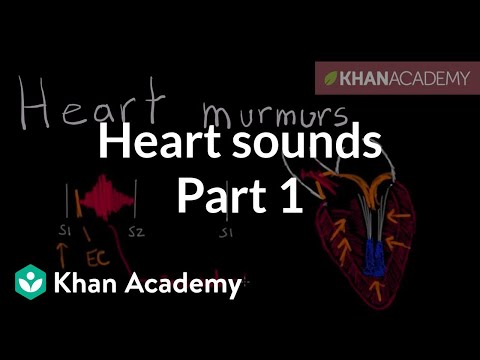 Systolic murmurs, diastolic murmurs, and extra heart sounds - Part 1 | NCLEX-RN | Khan Academy