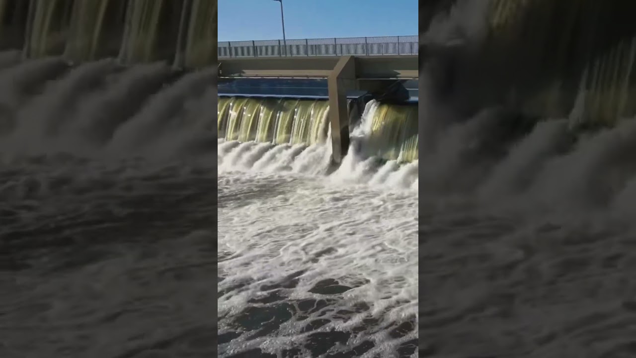 The Coon Rapids Dam, Minnesota was built in 1913. Now it is a lovely local park.