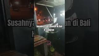 Susahnya cari makan di Bali H+1 lebaran