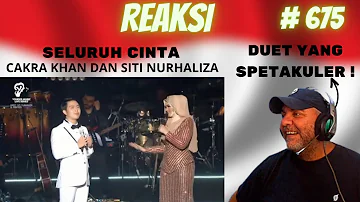Seluruh Cinta feat  Cakra Khan Live   Dato' Siti Nurhaliza & Friends Concert-Brazilian reaction