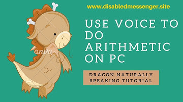 Dragon NaturallySpeaking tutorial :Doing arithmetic operations with knowbrainer