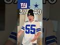 GIANTS VS COWBOYS RECAP🤒🤣🏈 #nfl #football #cowboys #giants #skit #funny