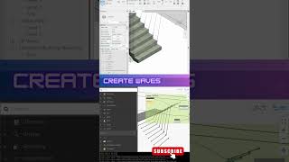 Wave Stairs With Revit And Dynamo #revit #architecture #dynamo #stairdesign #interiordesignideas