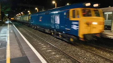 D400 / 50050 ‘Fearless’ - Vintage Trains 1715 Plymouth - Dorridge.