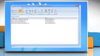 Export Distribution List to .csv file on Microsoft® Outlook 2007