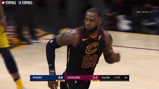 Cleveland Cavaliers vs Indiana Pacers Full Game Highlights / Game 2 / 2018 NBA Playoffs