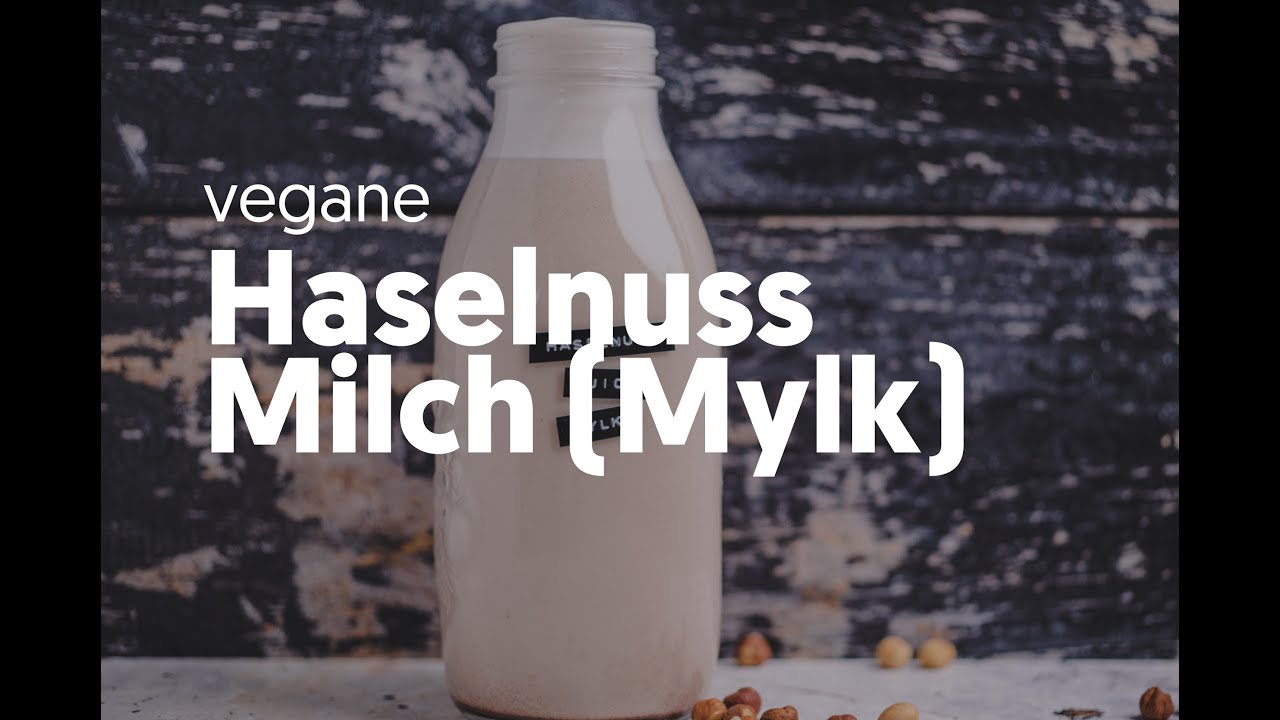 Haselnuss Milch (5 Minuten) superquick