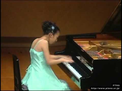 第35回PTNAピアノコンペティション全国決勝 F級 金賞 東海林茉奈