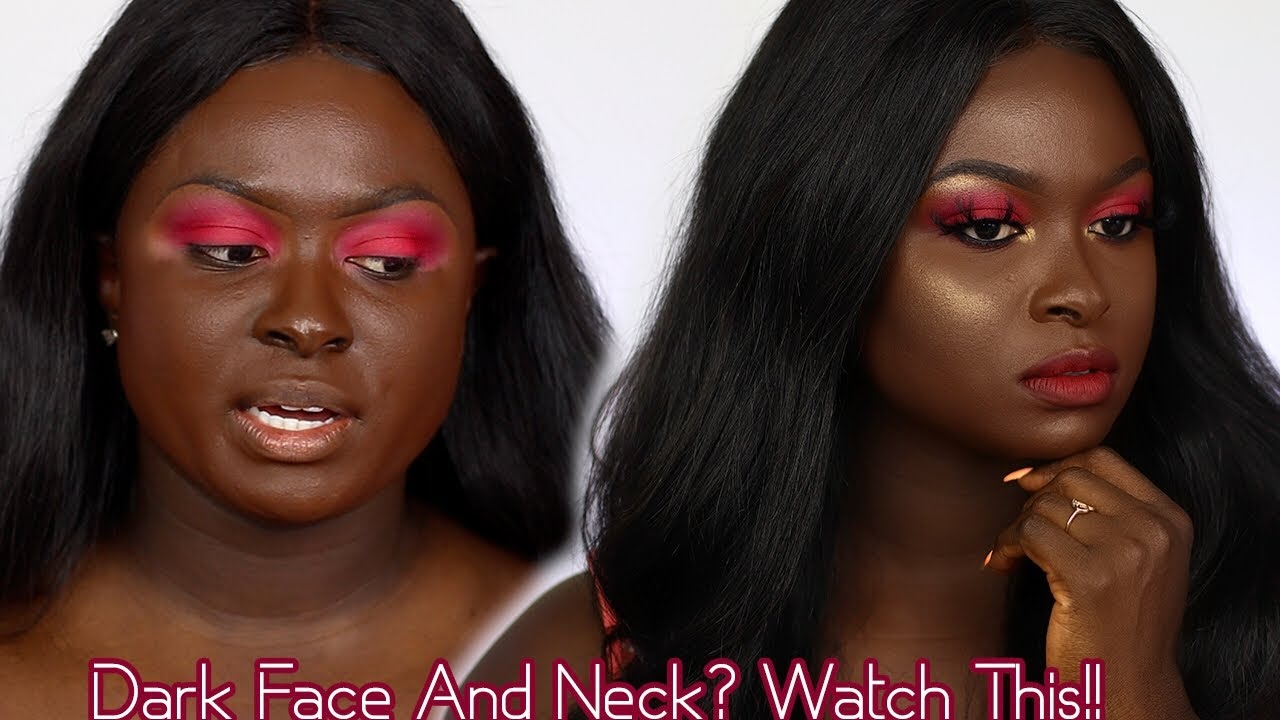 Dodge Vejhus Minimer HOW TO Match YOUR Face And Neck Shade To Chest ( NO FOUNDATION ON MY NECK!)  | Ohemaa Bonsu - YouTube