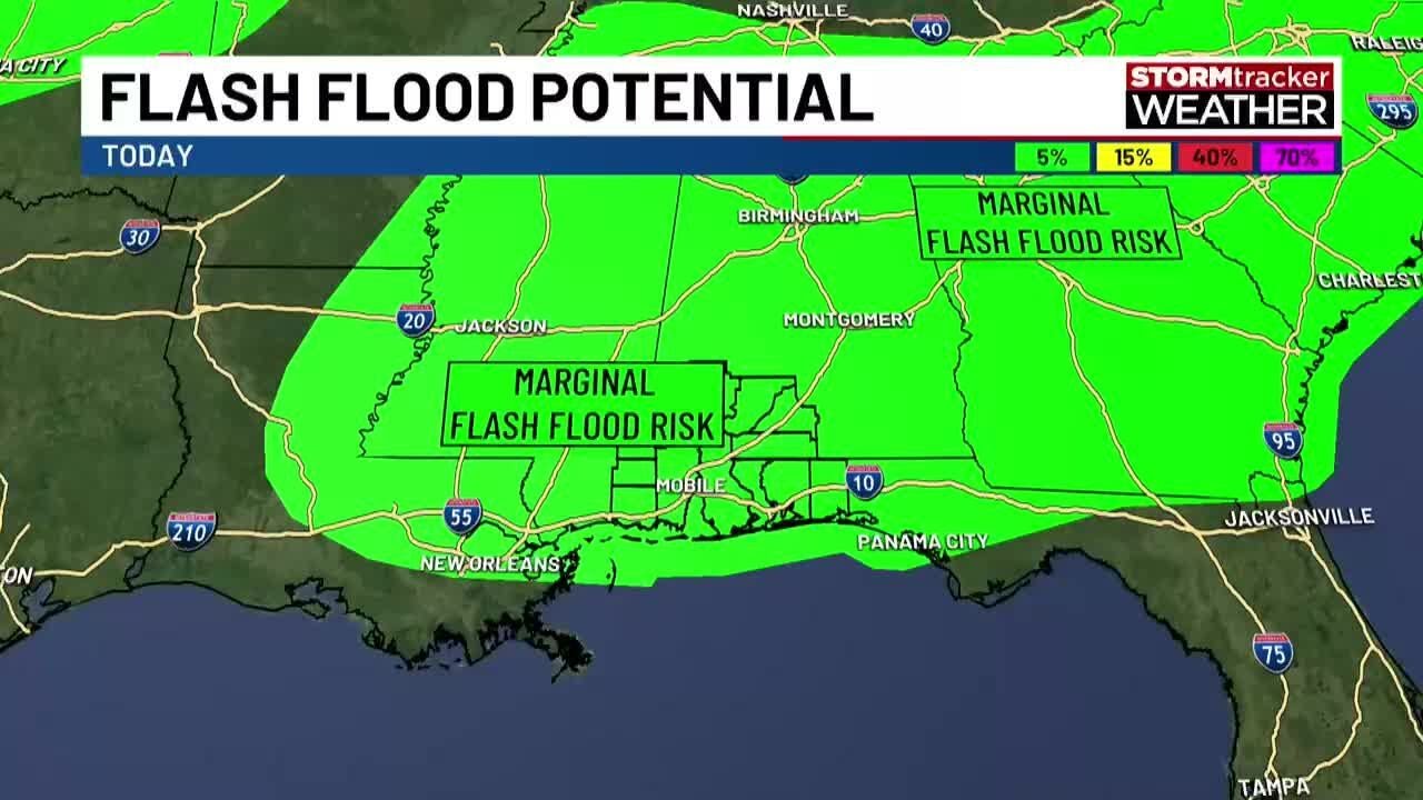 Chance for afternoon showers and thunderstorms - YouTube