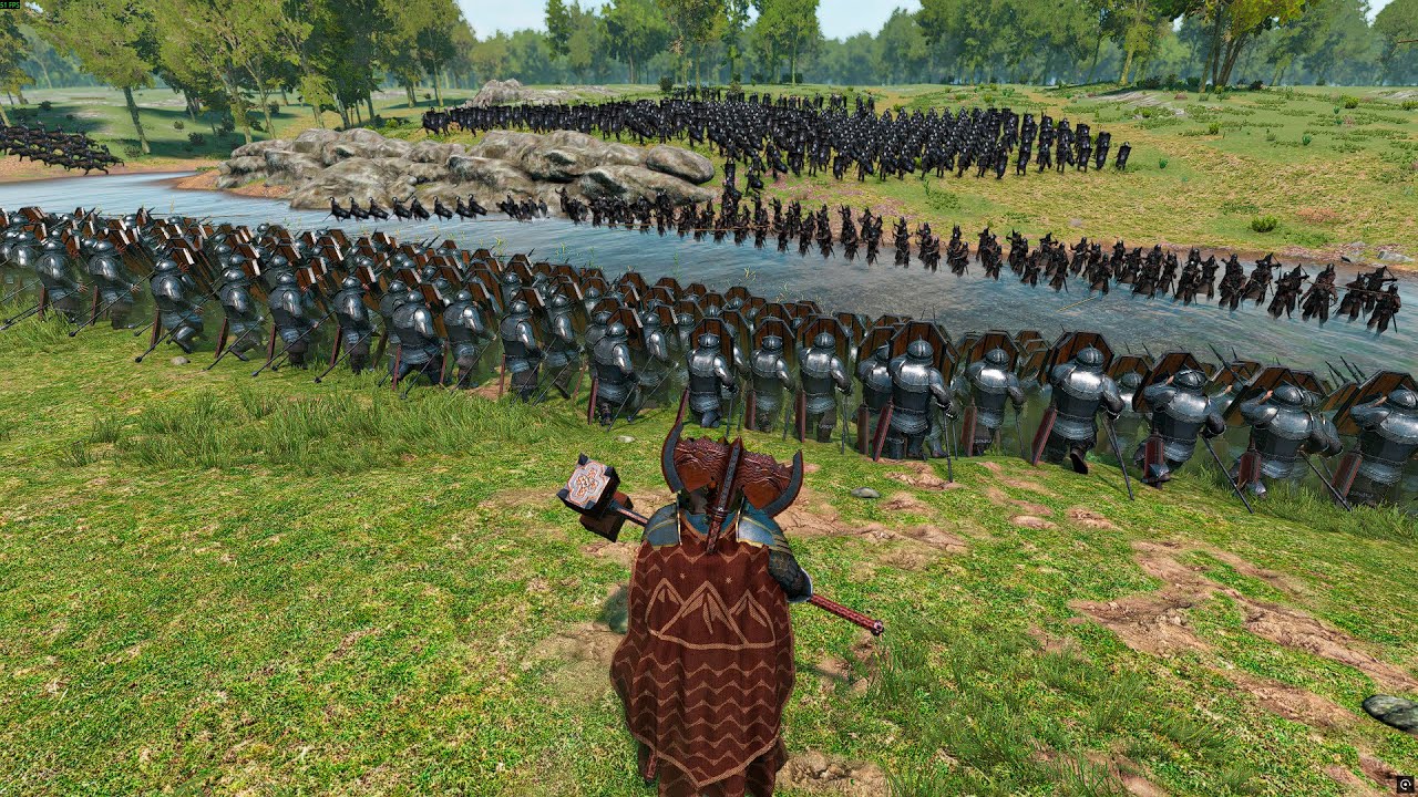 500 Dwarves Hold the River Against Orcs — Chokepoint Decides Everything