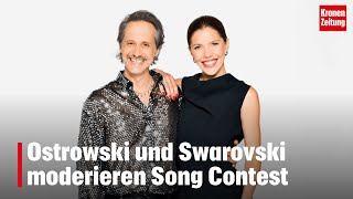 Ostrowski and Swarovski to host Eurovision Song Contest | krone.tv NEWS