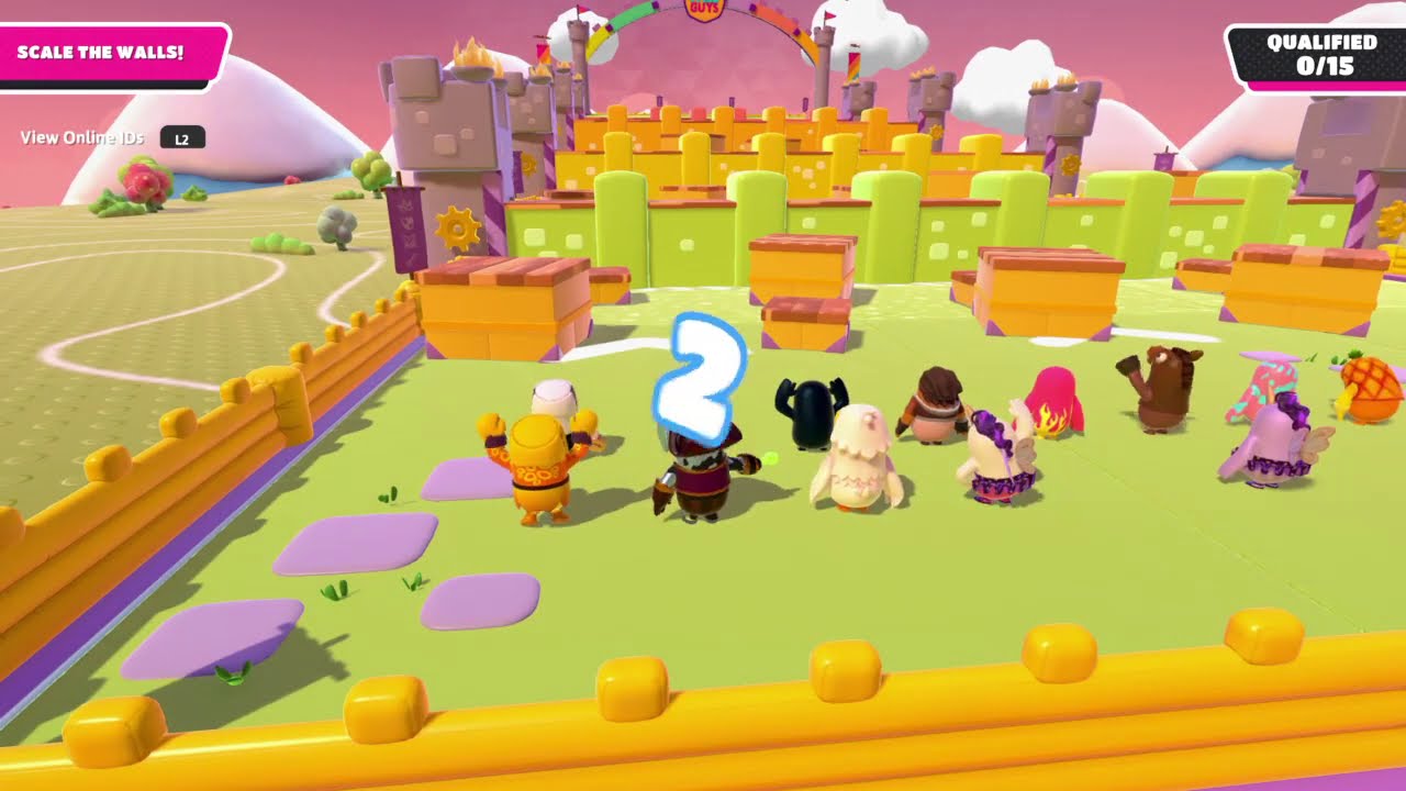 Fall Guys: Season 2 - My first try is my FIRST WIN!!! Wall Guys