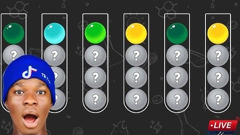 Playing Ball Sort Quiz untill I reach level 200