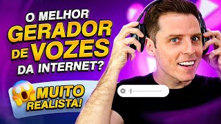 😱 Esse é o MELHOR Gerador de Voz REALISTA? Transforme Texto em Voz qualidade INCRÍVEL! Elevenlabs