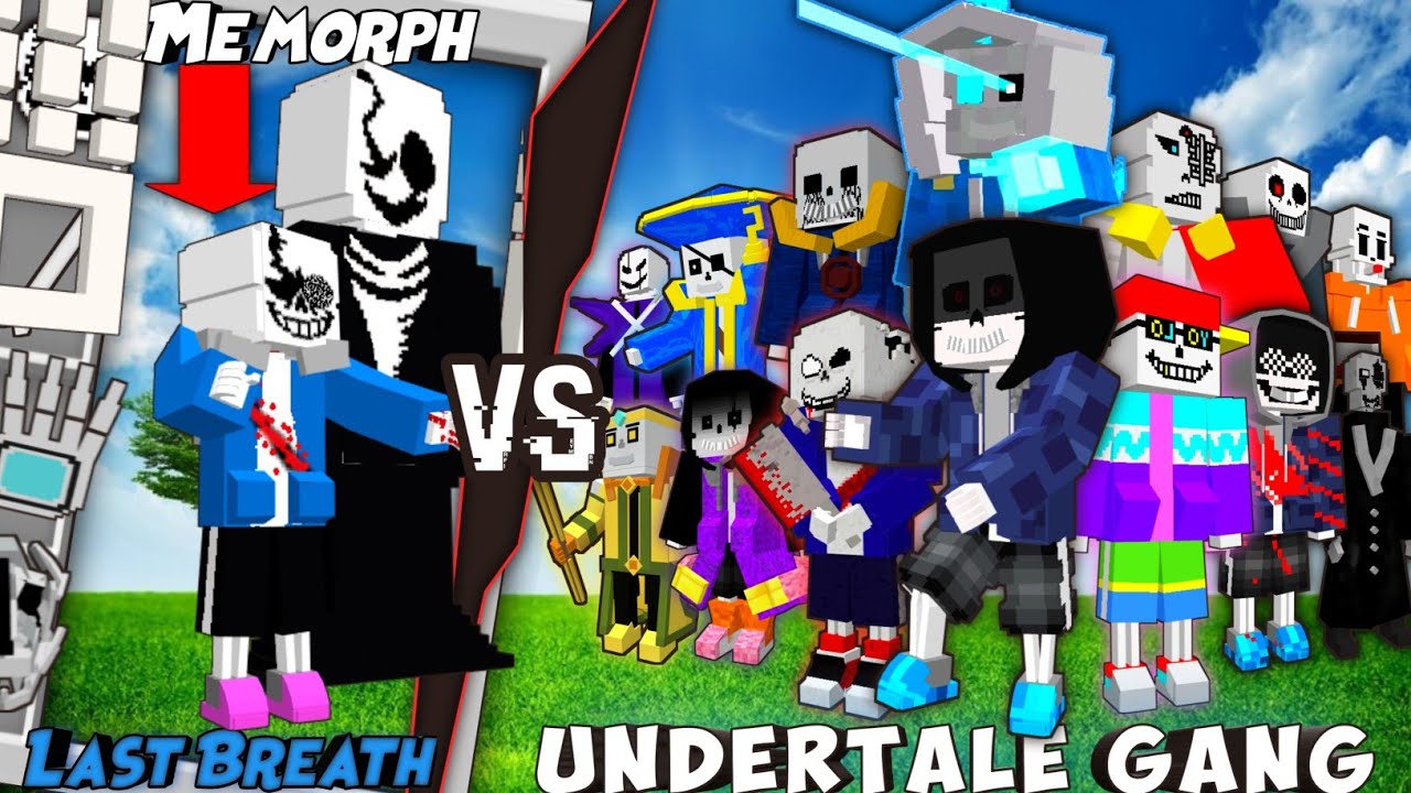 Last Breath sans phase 3 vs. Undertale Gang!(OMG GRAZY BATTLE)#5 - YouTube