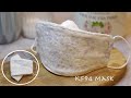 KF94 Style Cool Mask Sewing Tutorial - Breathable Lace Mask