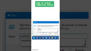 How to check computer specs