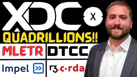 🚨#XDC Quadrillions, #DTCC Monster, #R3 Connecting The World, Globiance Future, Let Me Explain🚨