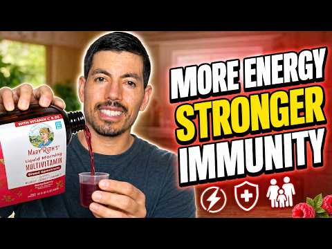 Video thumbnail: MaryRuth's Liquid Morning Multivitamin Review: Easier Than Pills, Lighter on Minerals