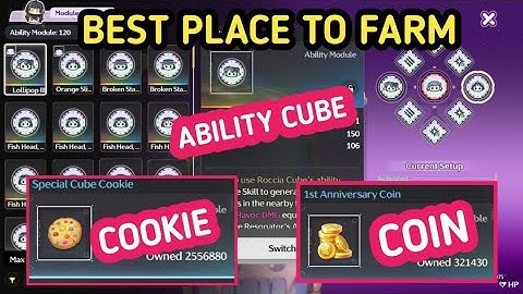Guide How To Get Ability Module Cube, Awakening & Standard Module, Coin & Cookie Event Cube Cubic