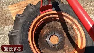 Changing tractor tires for beginners.