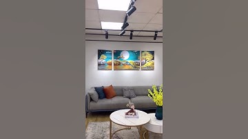 Tranh tráng gương thực tế / Xưởng tranh cao cấp Palila