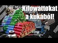 Kilowattokat a kukából! - Így lehet olcsón sok 18650-es Li-Ion akkumulátorod...