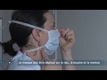 Mettre un masque chirurgical - YouTube
