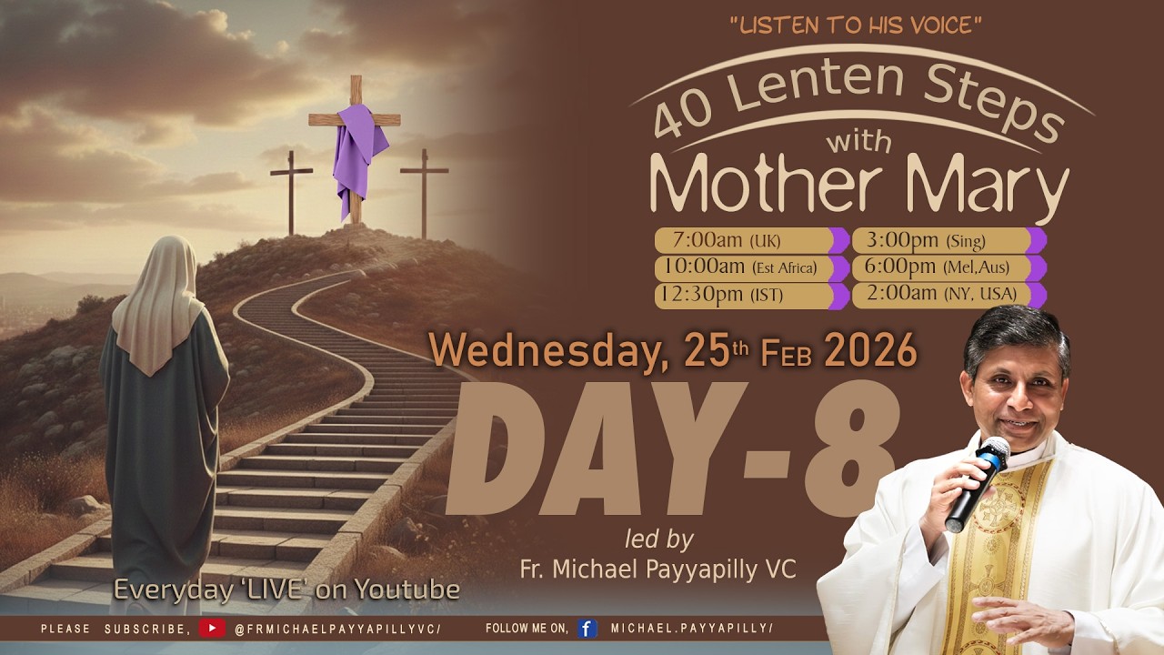 Listen to His Voice - 40 Lenten Steps with Mother Mary - Step 8