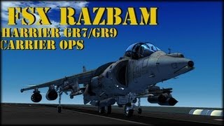 FSX Razbam Harrier GR7/GR9 Carrier OPS