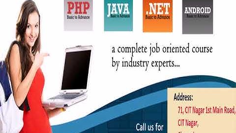 Java course in Chennai